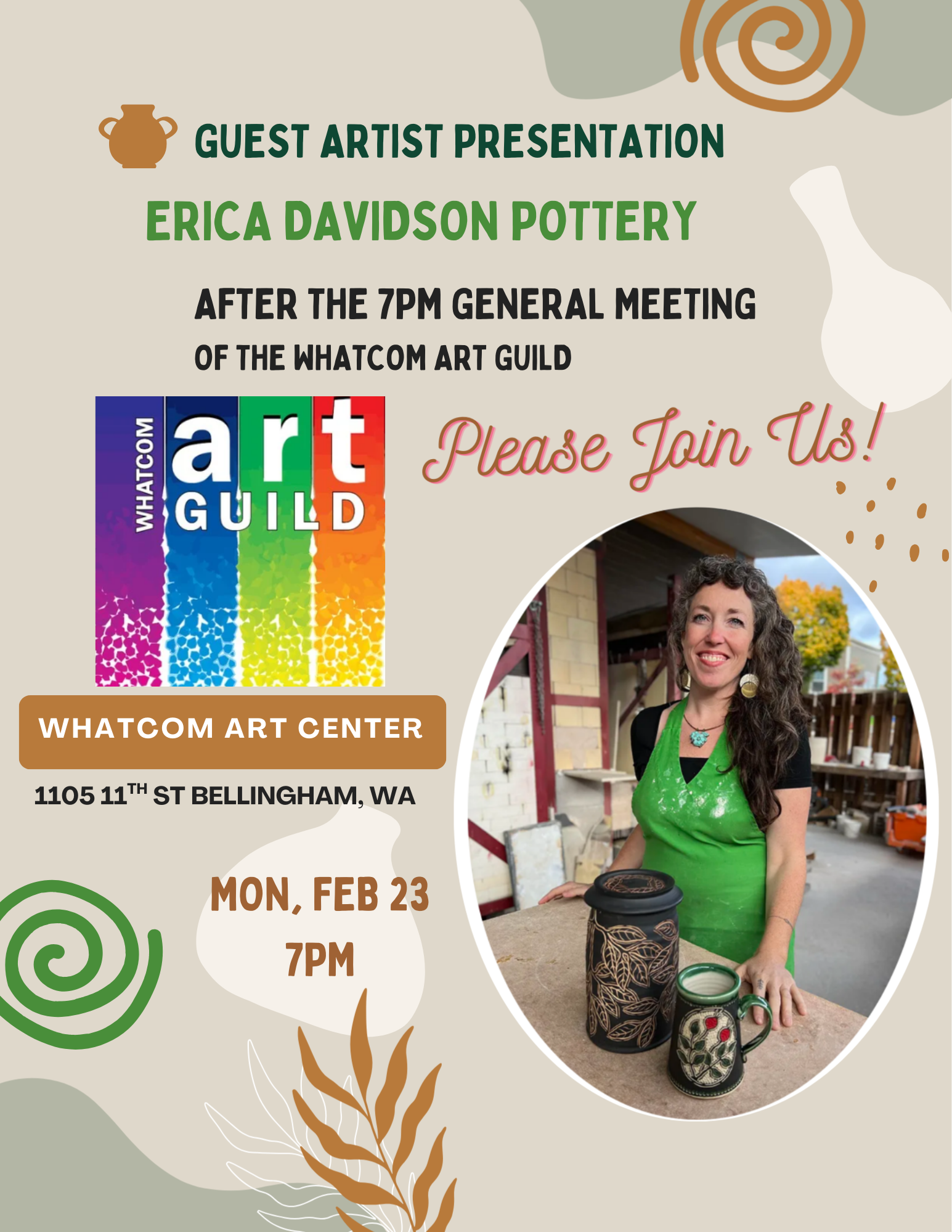 Whatcom Art Guild Monthly Meeting
