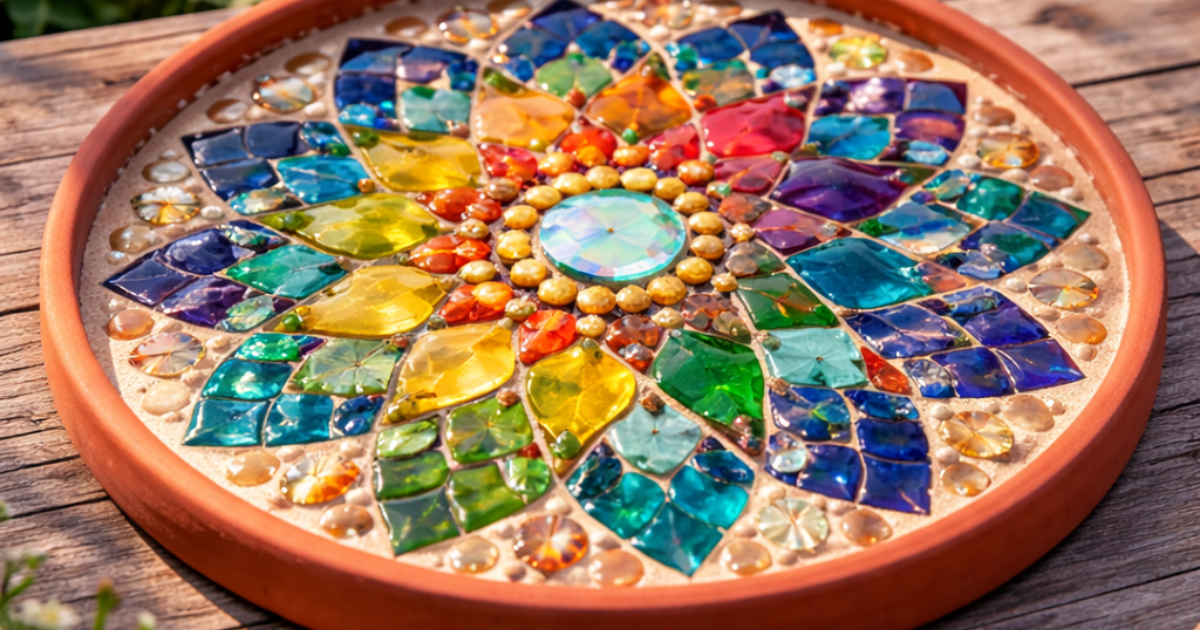 Mosaic Table Plate Workshop (Session 1 of 2)