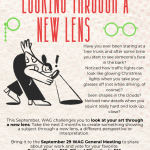 Whatcom Art Guild Monthly Meeting - "Looking Through a New Lens"