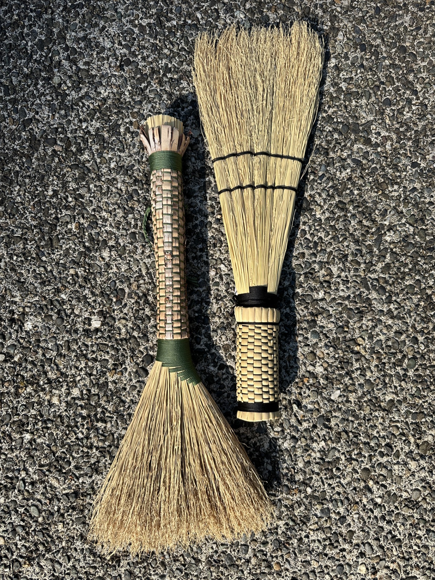 Weaving, Plaiting and Stitching on Hand Brooms